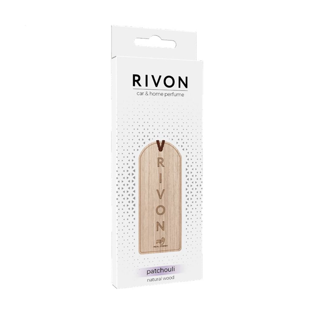Ароматизатор для автомобіля та дому Real Fresh Rivon Car &amp; Home Perfume Natural Wood, Patchouli, 1 шт